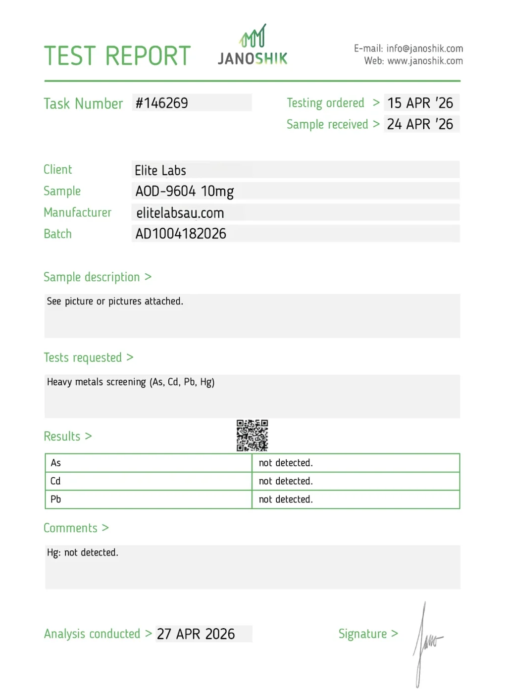 Aod9604 10mg - Image 2